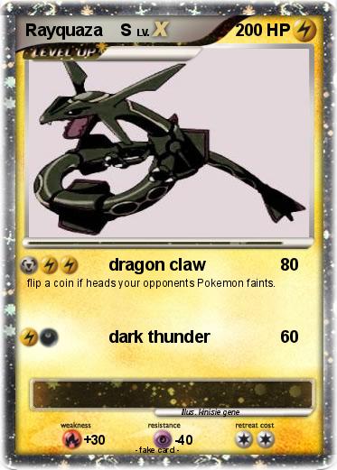 Pokemon Rayquaza    S