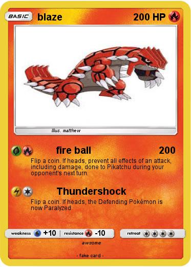 Pokemon blaze