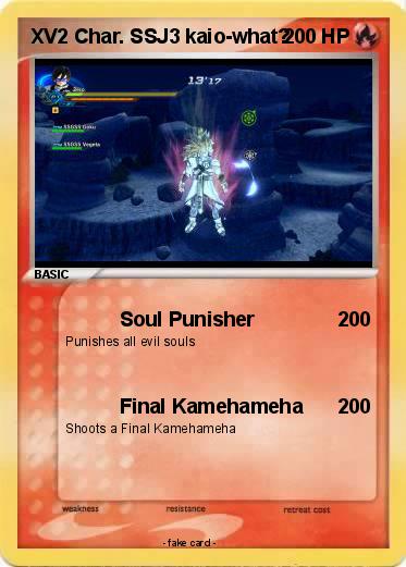 Pokemon XV2 Char. SSJ3 kaio-what?