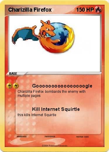 Pokemon Charizilla Firefox