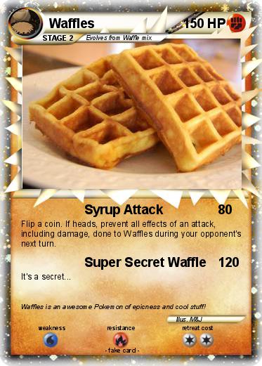 Pokemon Waffles