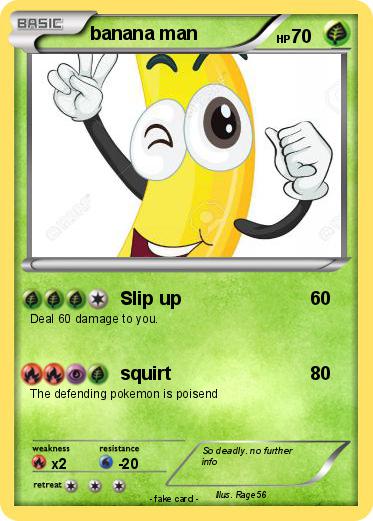 Pokemon banana man