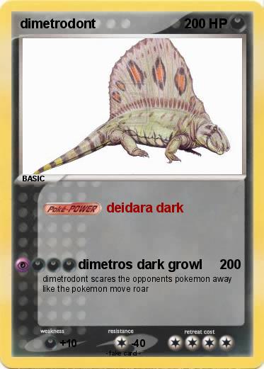 Pokemon dimetrodont