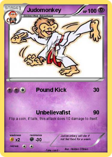 Pokemon Judomonkey