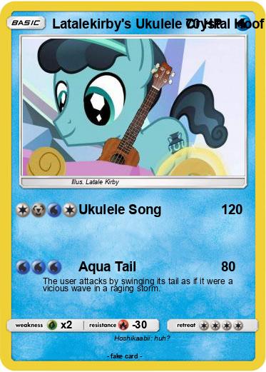 Pokemon Latalekirby's Ukulele Crystal Hoof