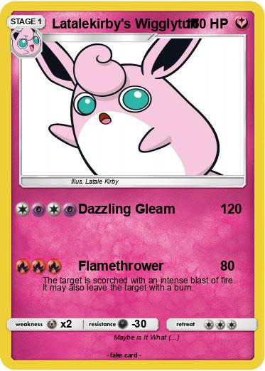 Pokemon Latalekirby's Wigglytuff