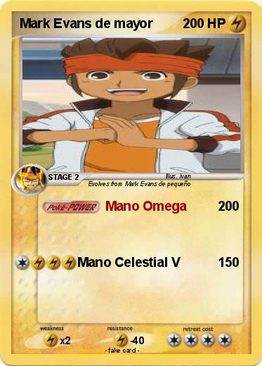 Pokemon Mark Evans de mayor