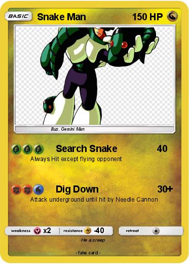 Pokemon Snake Man