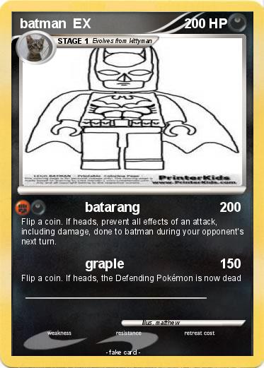 Pokemon batman  EX