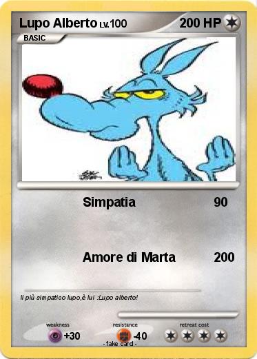 Pokemon Lupo Alberto