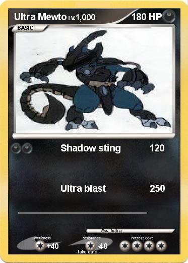 Pokemon Ultra Mewto