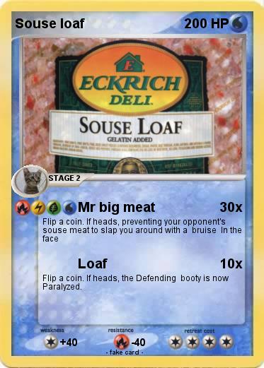 Pokemon Souse loaf
