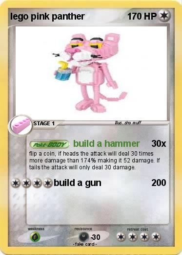 Pokemon lego pink panther