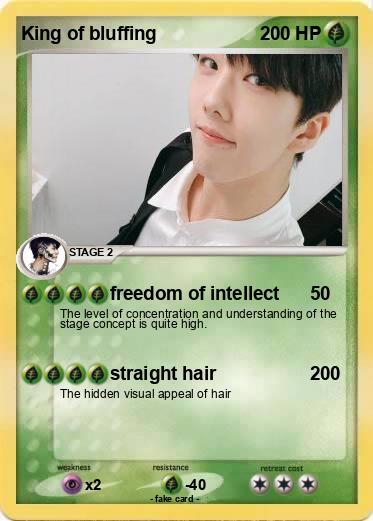 Pokemon King of bluffing