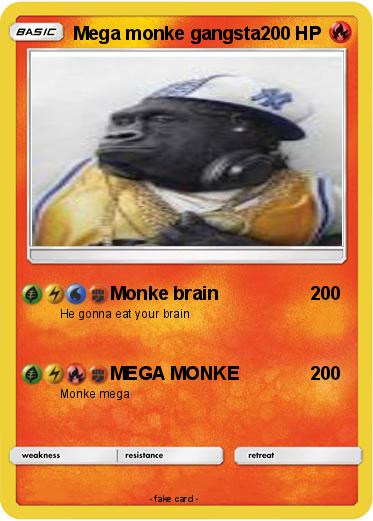 Pokemon Mega monke gangsta