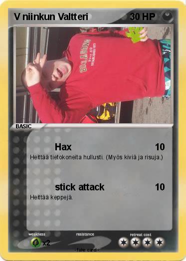 Pokemon V niinkun Valtteri