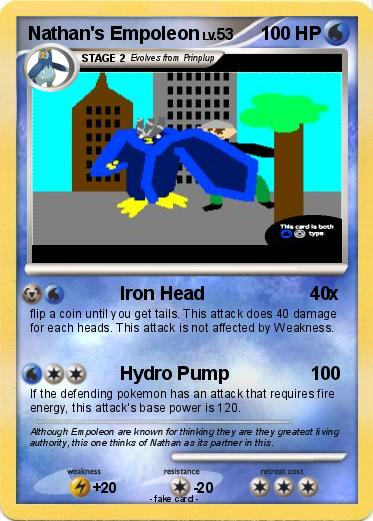 Pokemon Nathan's Empoleon