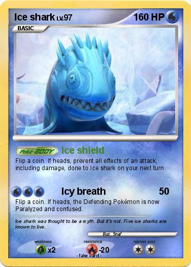 Pokemon Ice shark