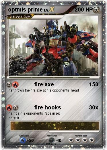 Pokemon optmis prime