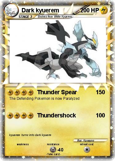 Pokemon Dark kyuerem