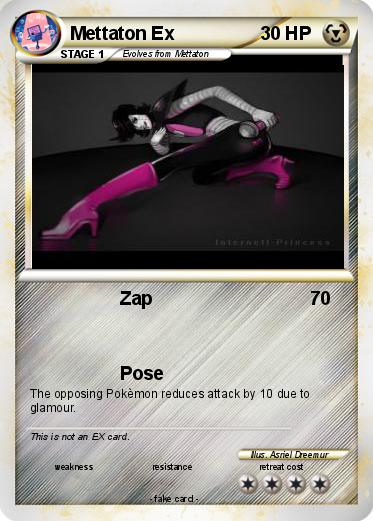 Pokemon Mettaton Ex