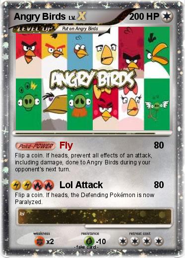 Pokemon Angry Birds