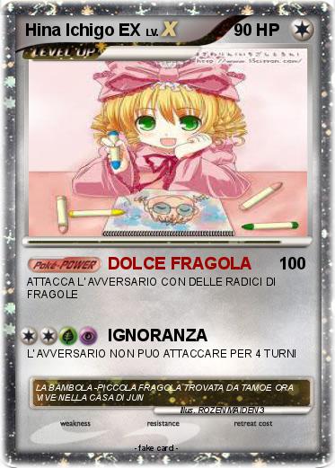 Pokemon Hina Ichigo EX