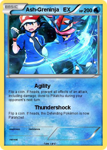 Pokemon Ash-Greninja   EX