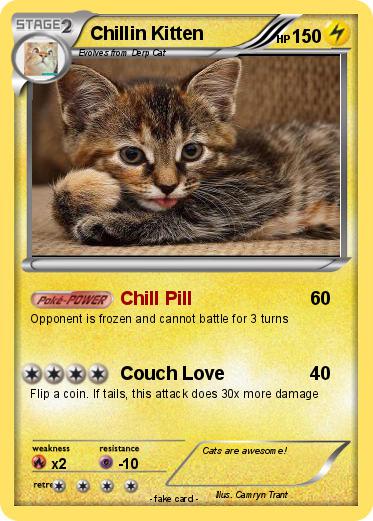 Pokemon Chillin Kitten