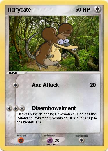 Pokemon Itchycate