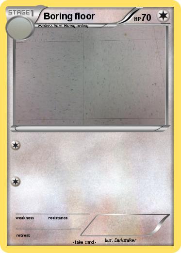 Pokemon Boring floor