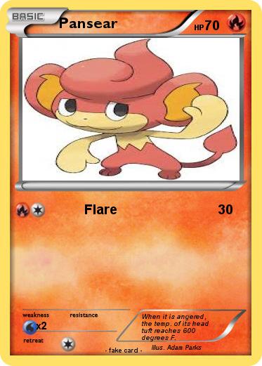Pokemon Pansear