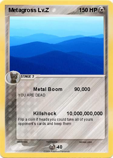 Pokemon Metagross Lv.Z