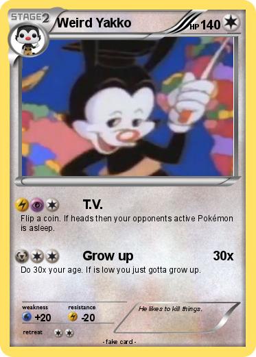 Pokemon Weird Yakko