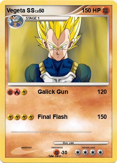 Pokemon Vegeta SS