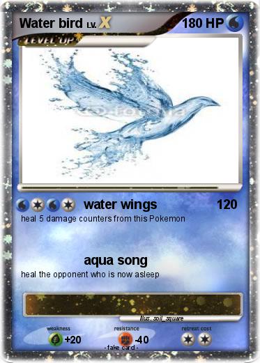 Pokemon Water bird