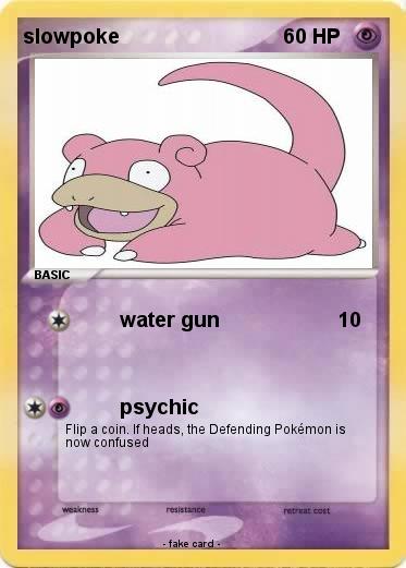 Pokemon slowpoke
