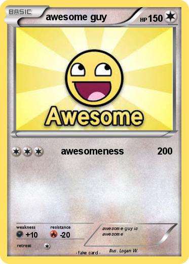 Pokemon awesome guy