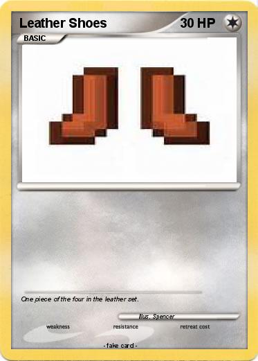 Pokemon Leather Shoes