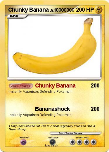 Pokemon Chunky Banana