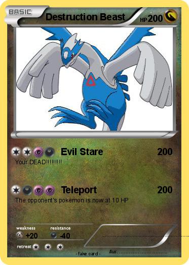Pokemon Destruction Beast