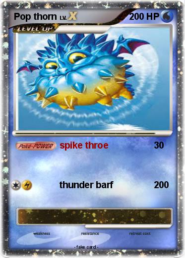 Pokemon Pop thorn