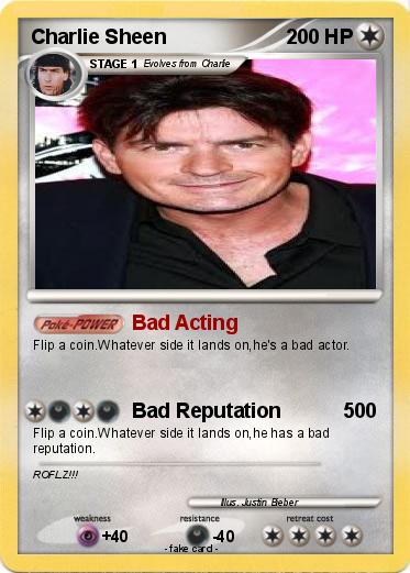 Pokemon Charlie Sheen
