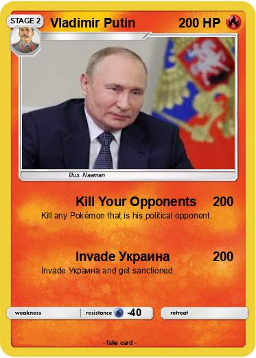 Pokemon Vladimir Putin