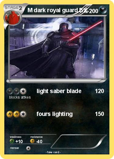 Pokemon M dark royal guard EX