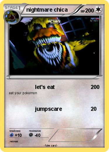 Pokemon nightmare chica
