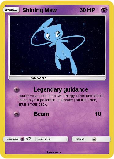 Pokemon Shining Mew
