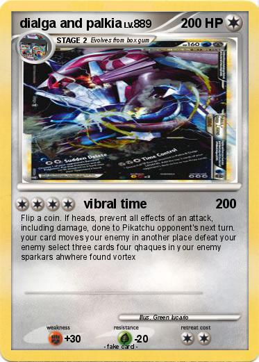 Pokemon dialga and palkia