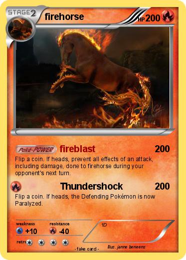 Pokemon firehorse