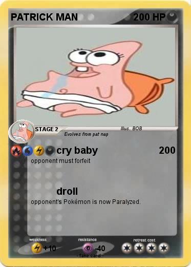Pokemon PATRICK MAN